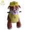 Hansel high quality electric coin operated animal riding for kids funny paw patrol for mall المزود