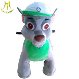 Hansel amusement park electric soft stuffed animal car ride on horse toy المزود