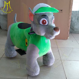 Hansel popular electric walking plush unicorn electric scooter for mall المزود
