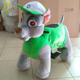 Hansel amusement park games electric walking ride on plush animal المزود