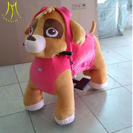 Hansel amusement park battery operated stuffed horse ride on animals المزود