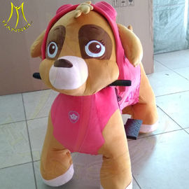 Hansel shopping centers electric plush animal scooter rides for adults المزود