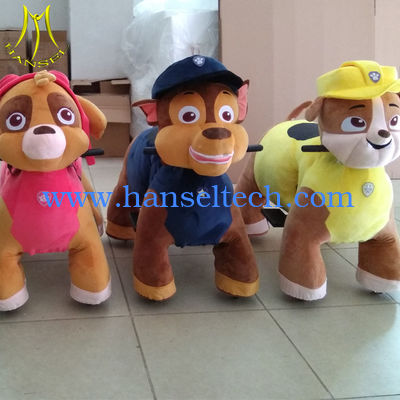 Hansel  entertainment pet rider toy to kids battery operated animal walker dog go karts المزود