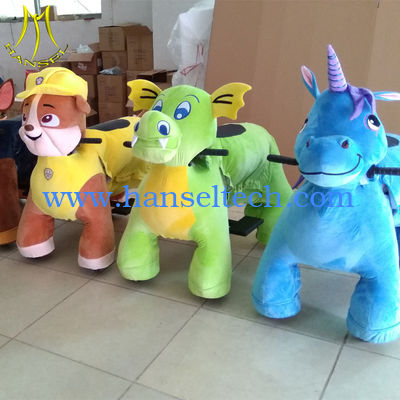 Hansel  entertainment pet rider toy to kids battery operated animal walker dog go karts المزود
