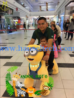 Hansel horse walking ride on pony animal toy plush kiddie rides 2018 المزود