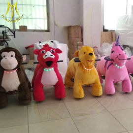 Hansel amusement park walking plush animal horse electric scooter المزود