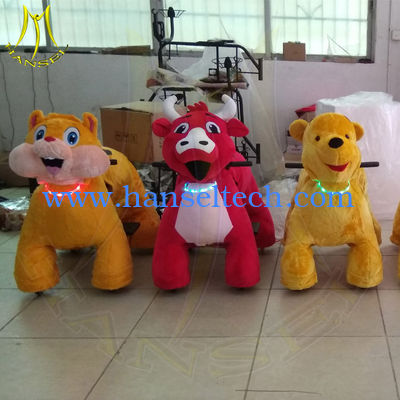 Hansel amusement park playground  games plush animals electric rides المزود