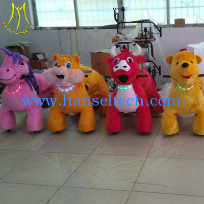 Hansel amusement park playground  games plush animals electric rides المزود