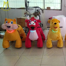 Hansel amusement park playground games stuffed ride on animals المزود