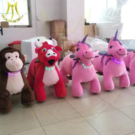 Hansel amusement park electric children play game coin operated ride on animals المزود