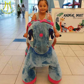 Hansel animal game plush motorized animals plush walking horse rides المزود