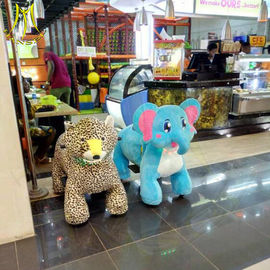 Hansel electric happy rides on animal motorized plush riding animals المزود