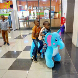Hansel amusement park kids walking battery operated ride on elephant المزود
