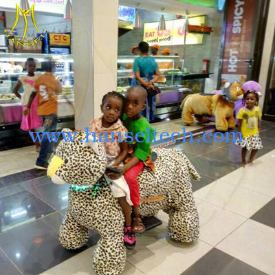 Hansel amusement walking battery animal kids electric rides on animal المزود