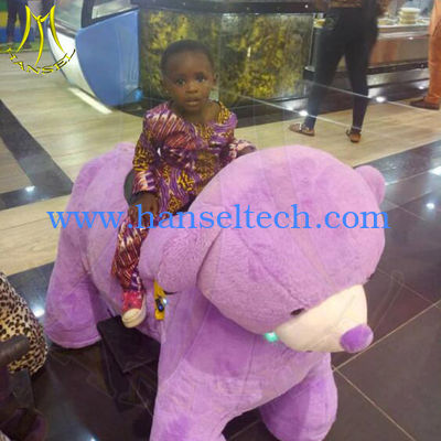 Hansel amusement park indoor battery animal kids electric rides on animal المزود