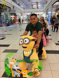 Hansel   entertainment outdoor walking plush animal electric scooter for kids المزود