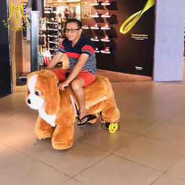 Hansel coin operated kiddy ride on stuffed walking animal rides المزود