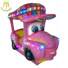 Hansel kiddie rides coin operated car kids ride on pink toy car المزود