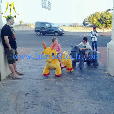 Hansel amusement park games and electric walking animals from china المزود