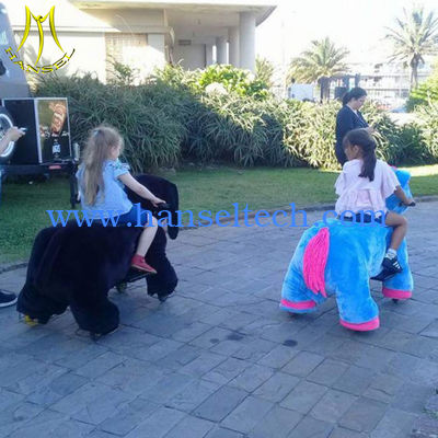 Hansel amusement park games and electric walking animals from china المزود