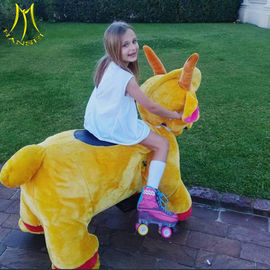 Hansel commercial use stuffed animals for kids ride amusement park games for sale المزود