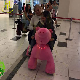 Hansel amusement games walking battery animal electric ride on toys المزود