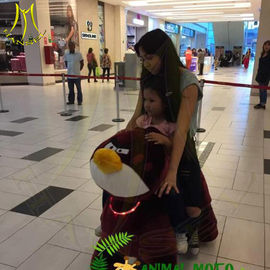 Hansel amusement park walking ride on toys plush electric animal المزود