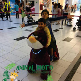 Hansel entertainment stuffed walking indoor rides electric animal scooters المزود