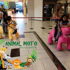 Hansel entertainment stuffed walking indoor rides electric animal scooters المزود