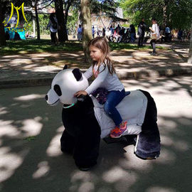 Hansel  coin operated animal panda electric riding animal المزود