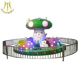 Hansel outdoor amusement park kids 4 seats carousel ride for sale المزود