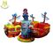Hansel kids entertainment electronic game machine fiberglass carousel rides المزود