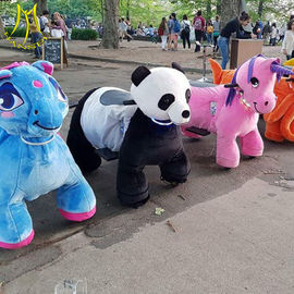 Hansel  battery powered animal cars dog power scooter for malls المزود