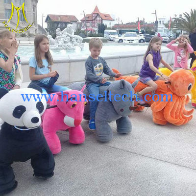 Hansel  rideable machines stuffy animal amusement park equipment rides المزود