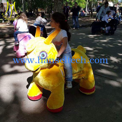 Hansel  amusement park games plush motorized riding stuffed animal المزود