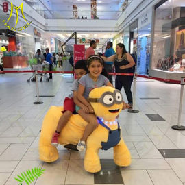 Hansel commercial stuffed electric ride on coin operated animal المزود