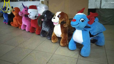 Hansel amusement park kids animal mountable riding animal toys المزود