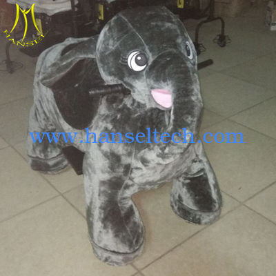 Hansel amusement games coin operated electric plush motorized animals المزود