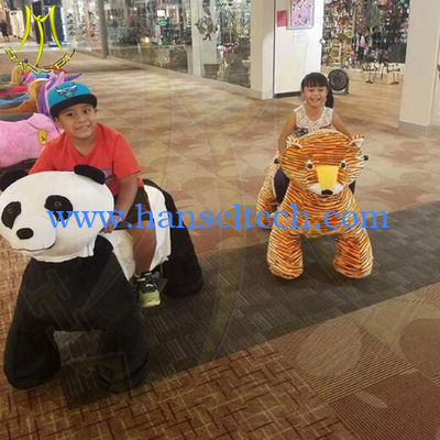 Hansel battery animal kids electric rides on animal for shopping mall المزود