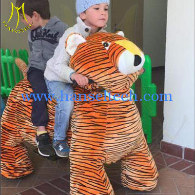 Hansel amusement park kids indoor rides electric mountable animals المزود