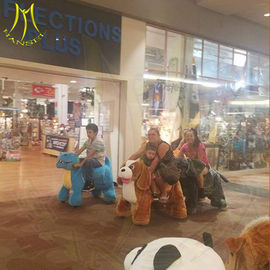 Hansel amusement kids walking battery operated ride on unicorn for mall المزود
