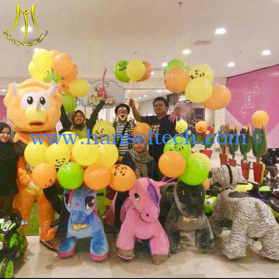 Hansel amusement park electric ride on stuffed animal toy car المزود