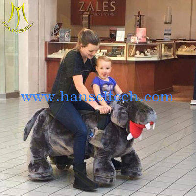 Hansel amusement coin operated mall ride on battery operated animal toy rides المزود