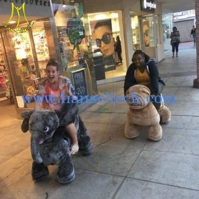 Hansel amusement park games battery animal kids electric walking rides المزود