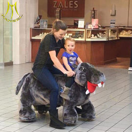 Hansel coin operated walking animal electric mountable for children المزود