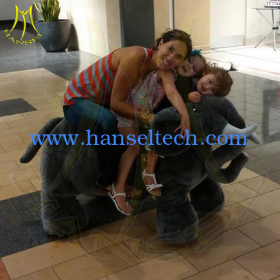 Hansel  battery operated electric walking horse toy ride on plush horse المزود