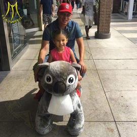 Hansel amusement park kids walking battery operated ride on stuffed animals المزود