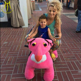 Hansel amusement park walking battery animal kids electric rides on animal المزود