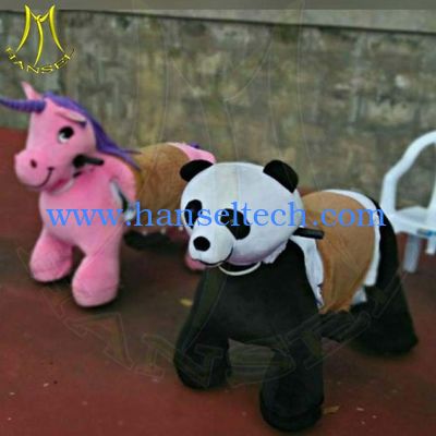 Hansel  indoor playground battery operated plush animal stuffed rides المزود