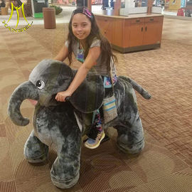 Hansel electric mountable plush motorized animals for shopping mall المزود